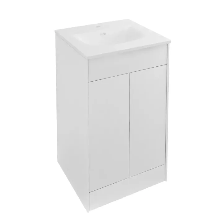 Eastbrook Chedworth 50cm x 82cm Drawer Base Vanity Unit - High Gloss White