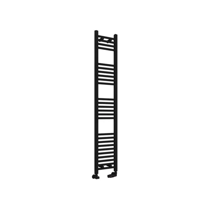 Eastbrook Wingrave 1600 x 300 Straight Multirail Matt Black