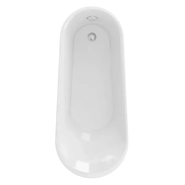 Eastbrook Richmond 1620 x 690 x 760mm (430mm Depth) Freestanding Bath - White