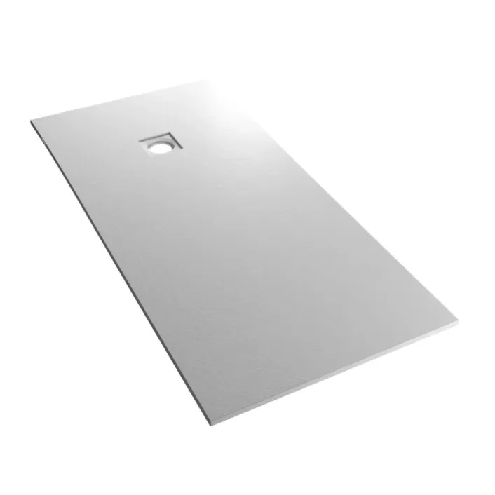 Eastbrook Crossland 1600mm x 900mm Slate Finish Shower Tray - Light Grey