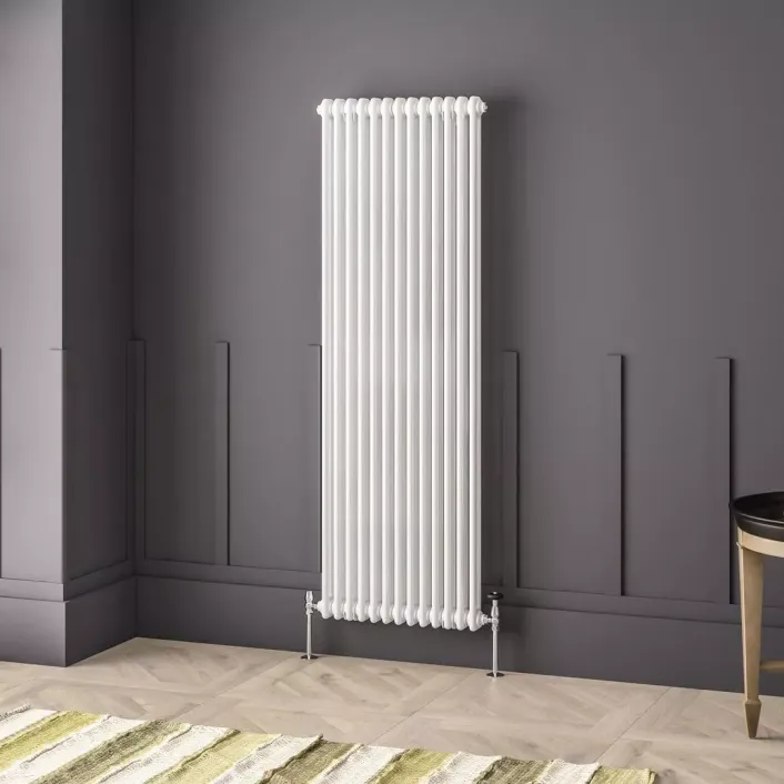 Eastbrook Imperia 2 Column Radiator 1800 x 605mm Gloss White