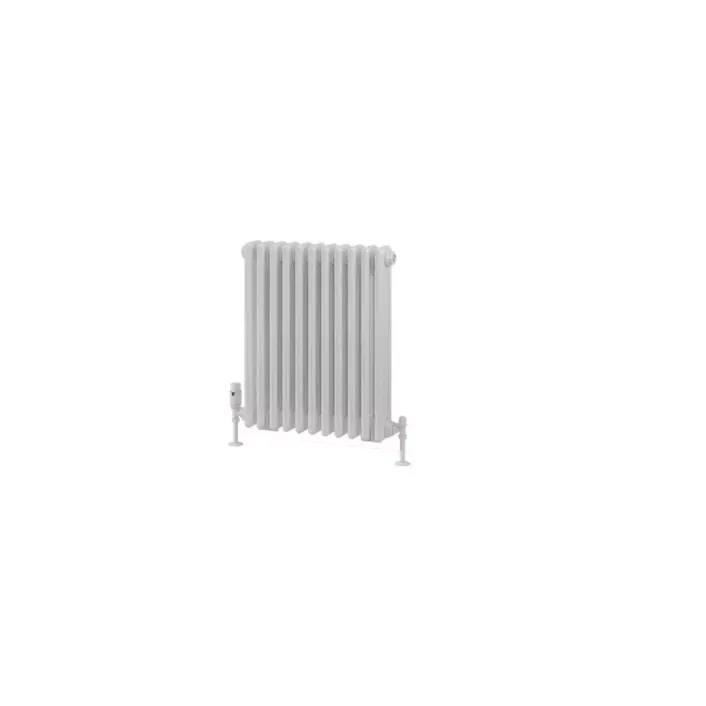 Eastbrook Rivassa 3 Column Radiator 600 x 518mm Gloss White