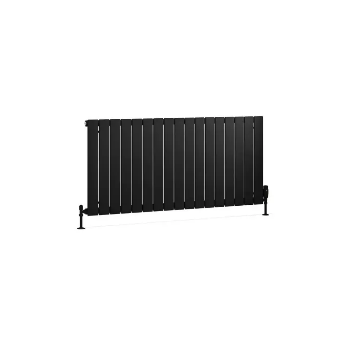 Eastbrook Addington II Radiator 600 x 1262 Type10 Matt Black