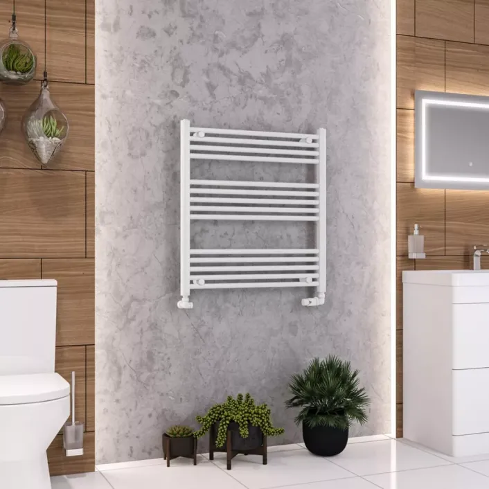 Eastbrook Wendover Straight Multirail 800 x 750 Gloss White