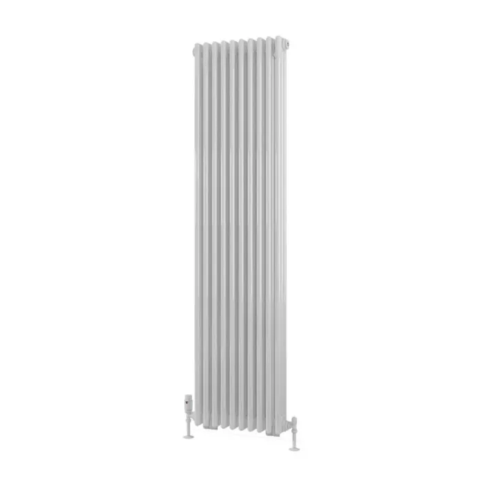 Eastbrook Rivassa 3 Column Radiator 1800 x 473mm Gloss White