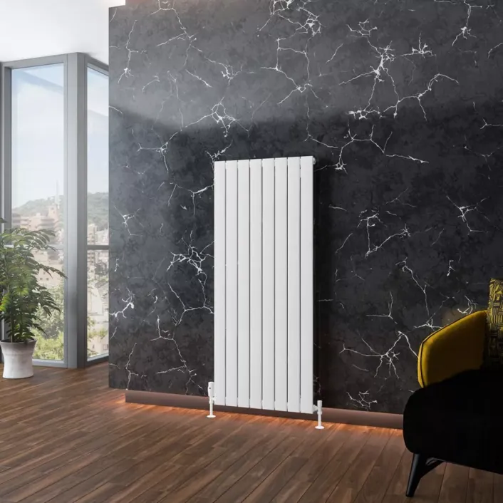 Eastbrook Addington Aluminium 1400 x 588 Radiator Type10 Gloss White