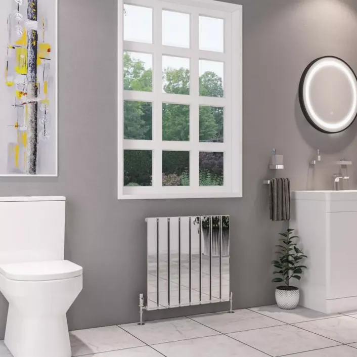 Eastbrook Deddington 600 x 630 Radiator Chrome