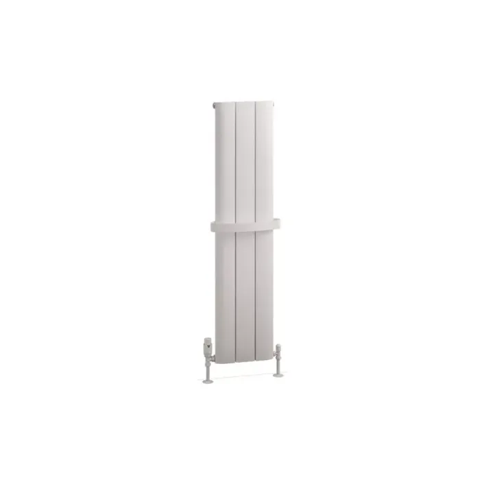 Eastbrook Withington 1200 x 280 Aluminium Radiator Matt White