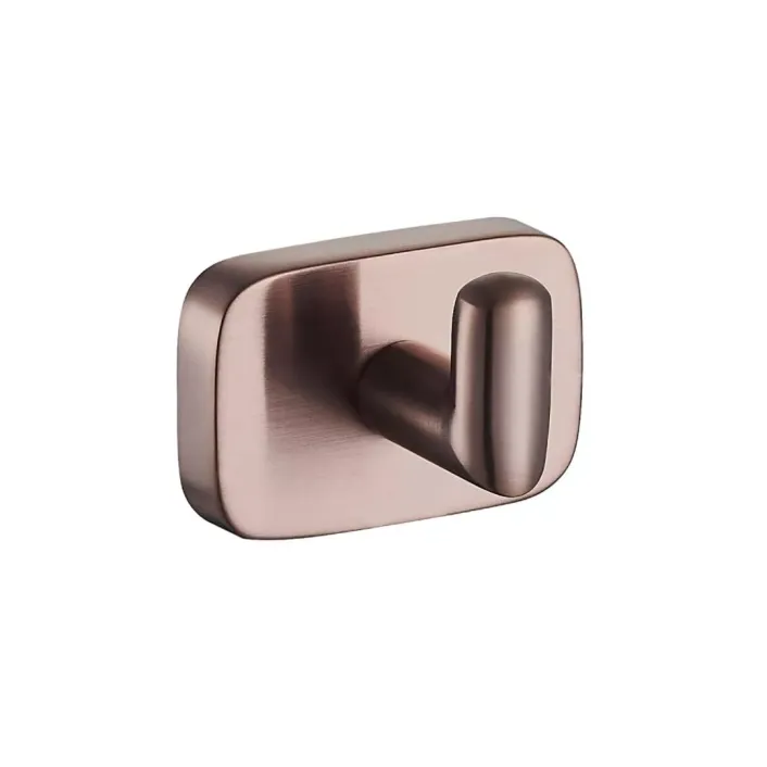Eastbrook Asti Curved Robe Hook - Brushed Bronze