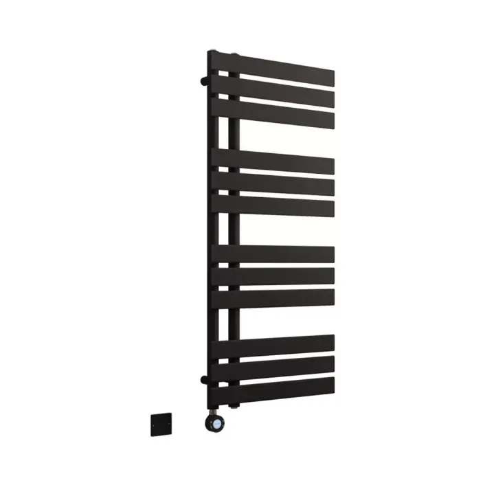 Eastbrook Brockworth All Electric Towel Rail 1200 x 500mm Matt Black