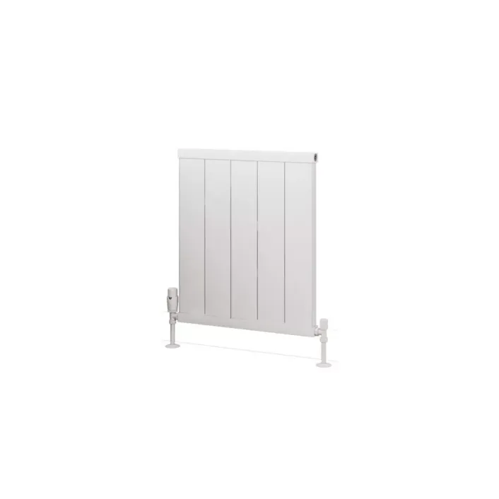 Eastbrook Kingswood Slimline 600 x 510 Aluminium Radiator Matt White