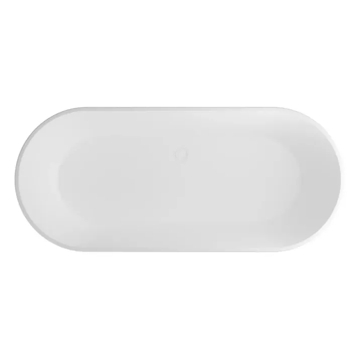 Eastbrook Charlton 1650 x 740 x 565mm Freestanding Bath - Matt White
