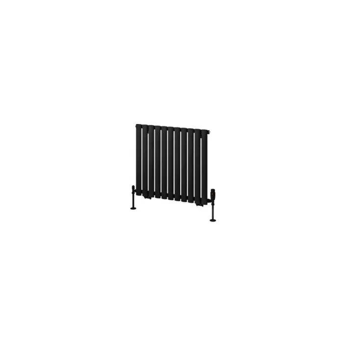 Eastbrook Tunstall 600 x 648 Radiator Matt Black