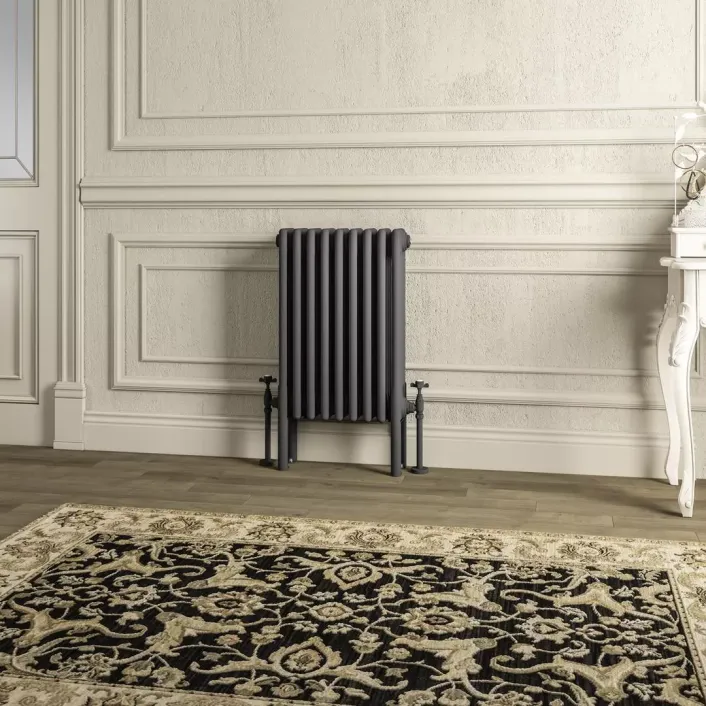 Eastbrook Imperia 4 Column Radiator 600 x 425mm Matt Anthracite