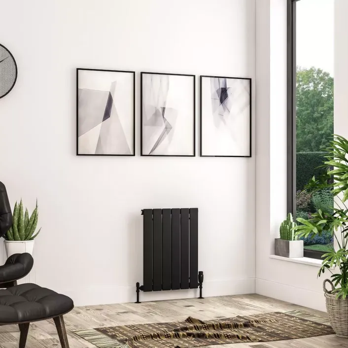 Eastbrook Addington II Radiator 600 x 448 Type10 Matt Black