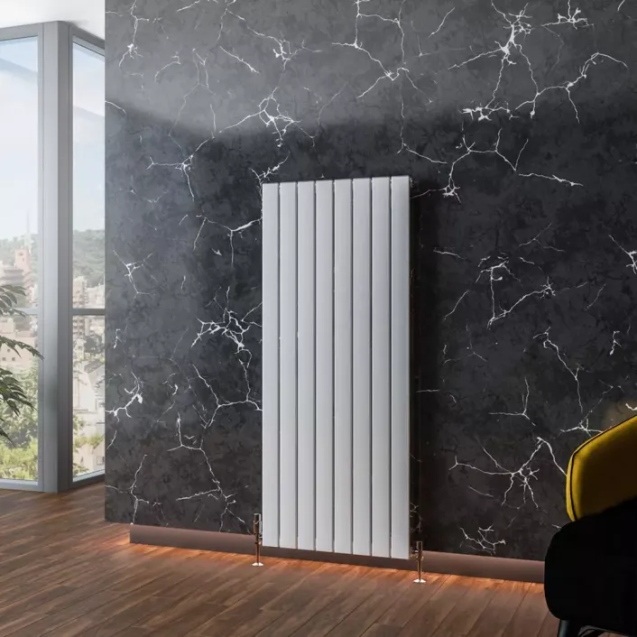 Eastbrook Addington Aluminium 1400 x 588 Radiator Type10 Gloss White