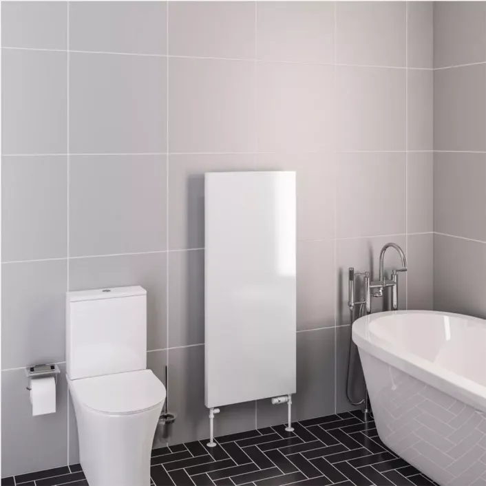 Eastbrook Wingrave 1200 x 510 Flat Panel Radiator Gloss White