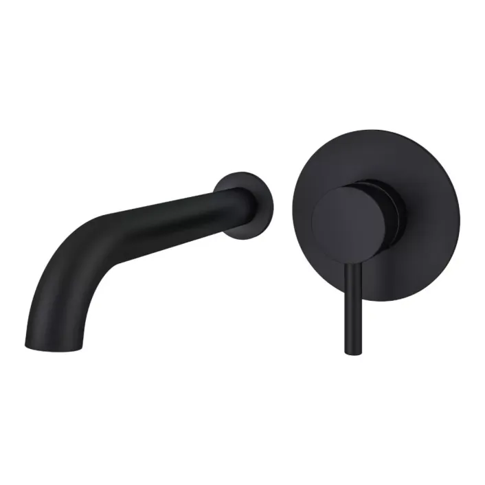 Eastbrook Heyford Wall Mounted Bath Filler Tap Black