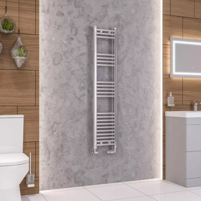 Eastbrook Wendover Straight Multirail 1400 x 300 Chrome
