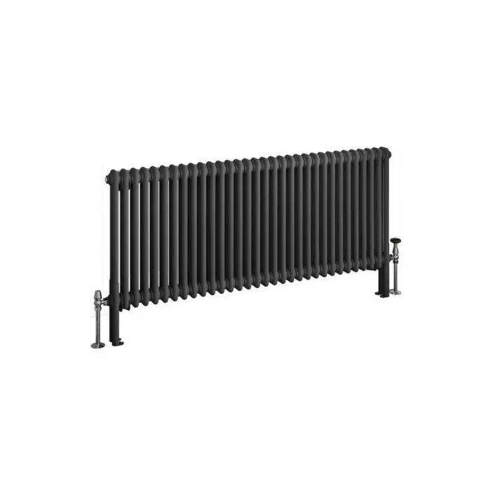 Eastbrook Imperia 2 Column Radiator 600 x 1460mm Matt Anthracite