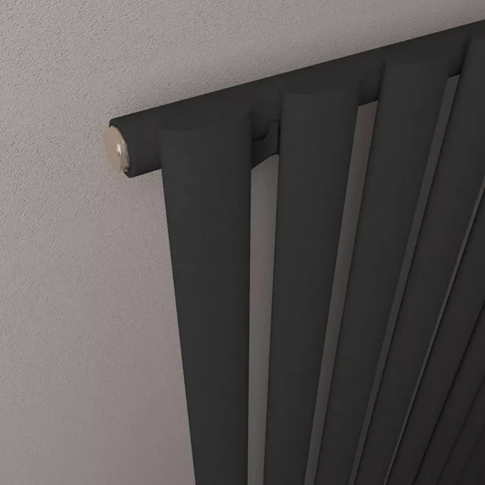 Eastbrook Tunstall 600 x 471 Radiator Matt Black