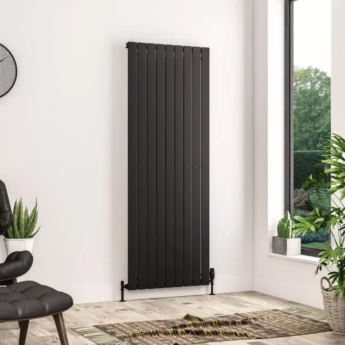 Eastbrook Addington II Radiator 1800 x 670 Type10 Matt Black