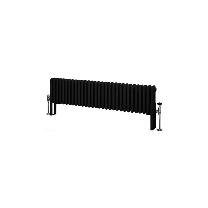 Eastbrook Imperia 3 Column Radiator 300 x 1370mm Matt Black