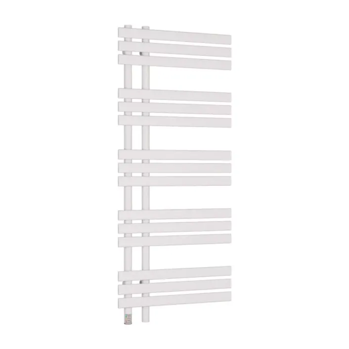 Eastbrook Loddon Dry Element Towel Rail 1200 x 500 Matt White