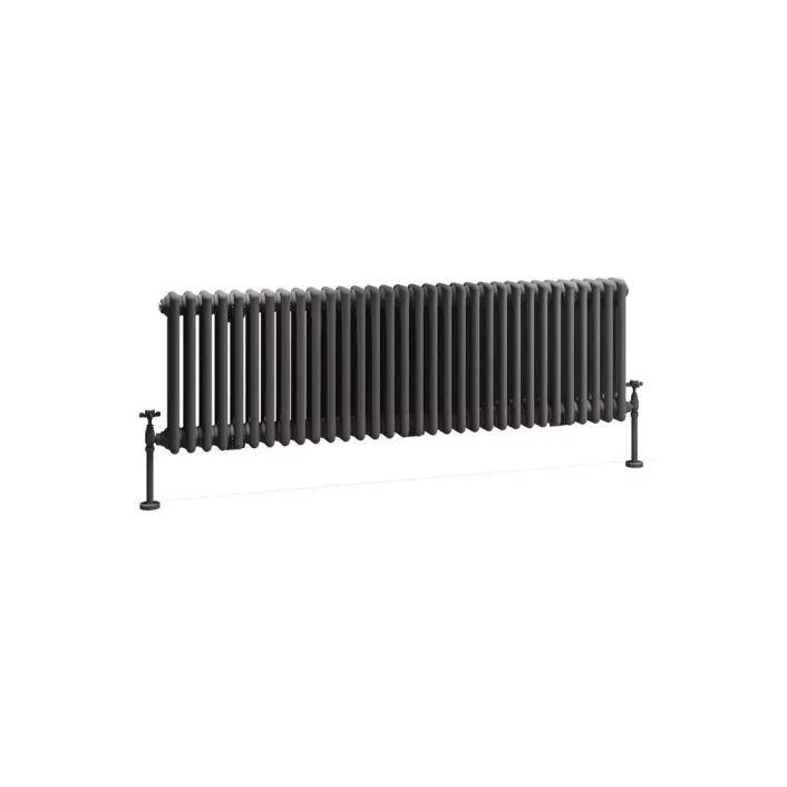 Eastbrook Imperia 3 Column Radiator 450 x 1460mm Matt Anthracite
