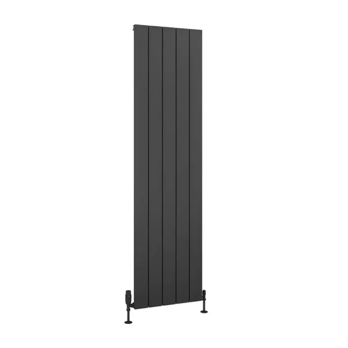 Eastbrook Charlton 1800 x 470 Aluminium Radiator Matt Anthracite
