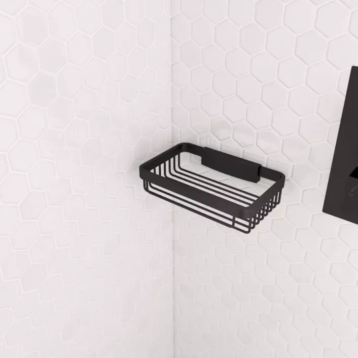 Eastbrook Removable Wall Basket - Matt Black