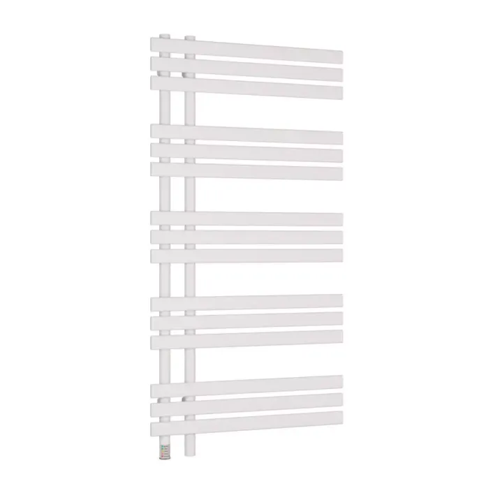 Eastbrook Loddon Dry Element Towel Rail 1200 x 600 Matt White