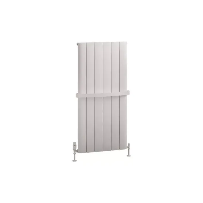 Eastbrook Withington 1200 x 565 Aluminium Radiator Matt White