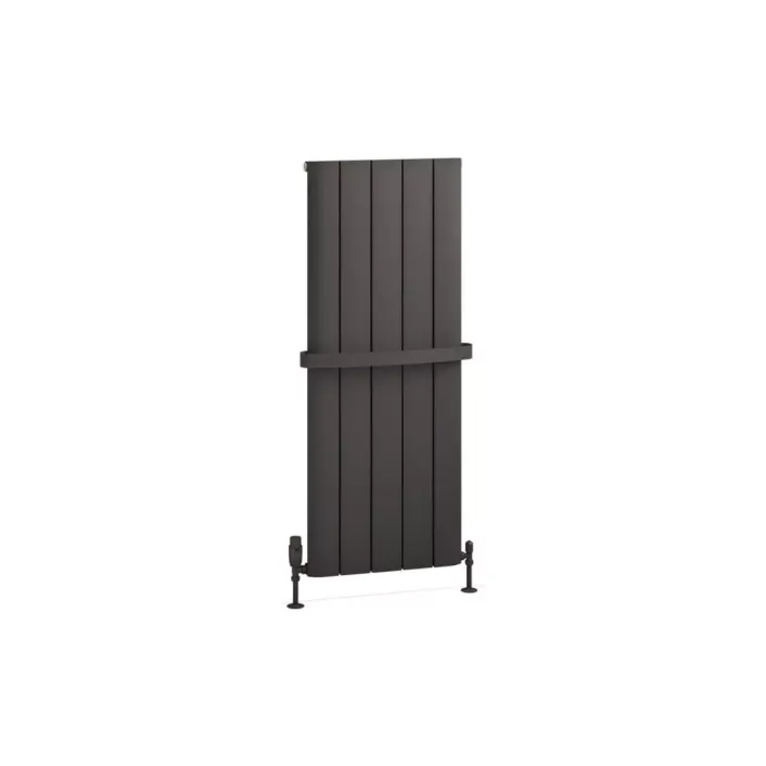 Eastbrook Withington 1200 x 470 Aluminium Radiator Matt Anthracite