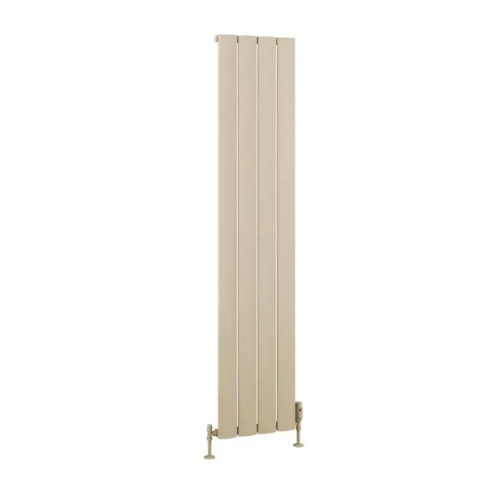 Eastbrook Malmesbury 1800 x 375 Aluminium Radiator Matt Cappuccino