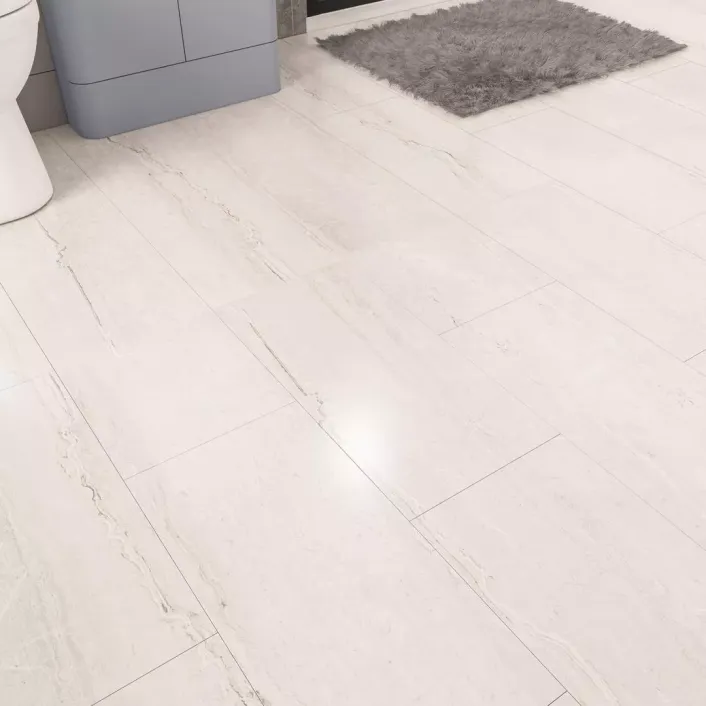 Eastbrook SPC Flooring Tile Collection 606 x 303 Light Stone