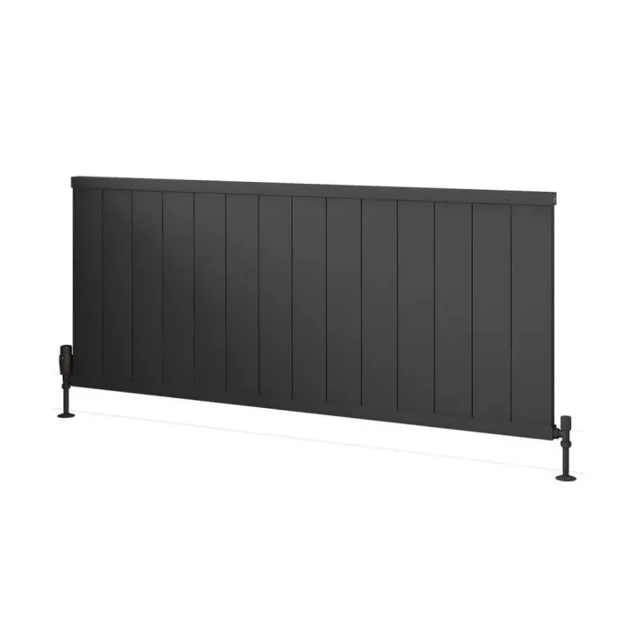 Eastbrook Kingswood Slimline 600 x 1410 Aluminium Radiator Matt Anthracite