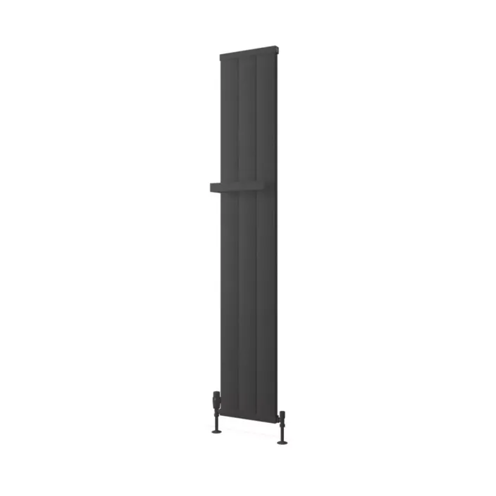 Eastbrook Kingswood Slimline 1800 x 310 Aluminium Radiator Matt Anthracite