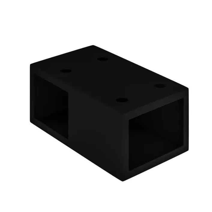 Eastbrook Vantage 2000 T-Piece Connector - Matt Black