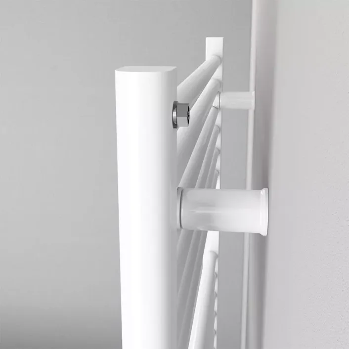Eastbrook Biava Multirail HV Straight 360 x 400mm Gloss White