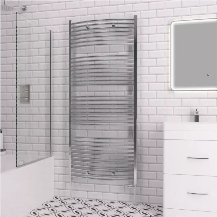 Eastbrook Curved Biava Multirail 1720 x 750 Chrome