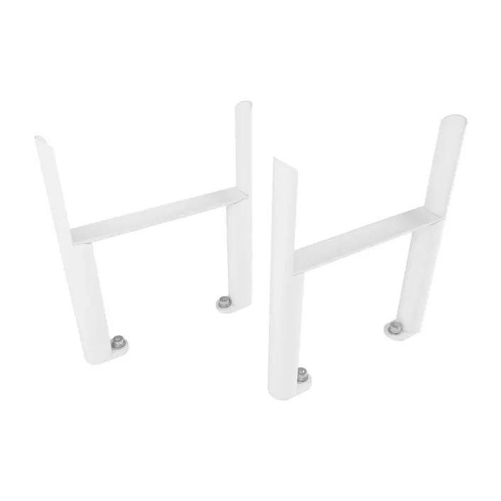 Eastbrook Imperia 6 Column Radiator Feet (Pair) Gloss White