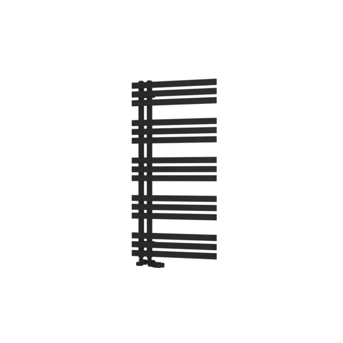 Eastbrook Hurley 1200 x 600 Towel Rail Matt Black