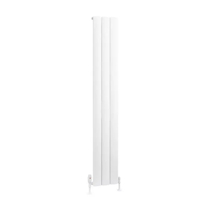 Eastbrook Tordino 1800 x 280 Aluminium Radiator Matt White