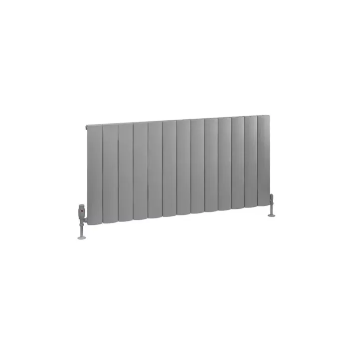 Eastbrook Tordino 600 x 1230 Aluminium Radiator Matt Grey