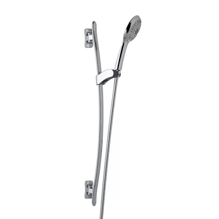 Eastbrook 570mm Tall Swivel Sliding Riser Kit with Multiple Function Shower Handset & Hose - Chrome