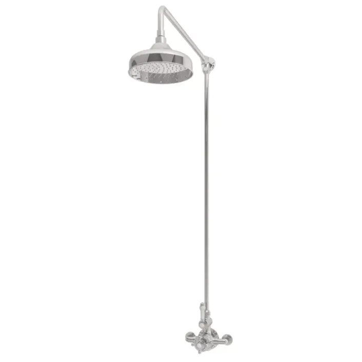 Eastbrook Traditional Thermostatic Exposed Shower Valve with 8 - Polished