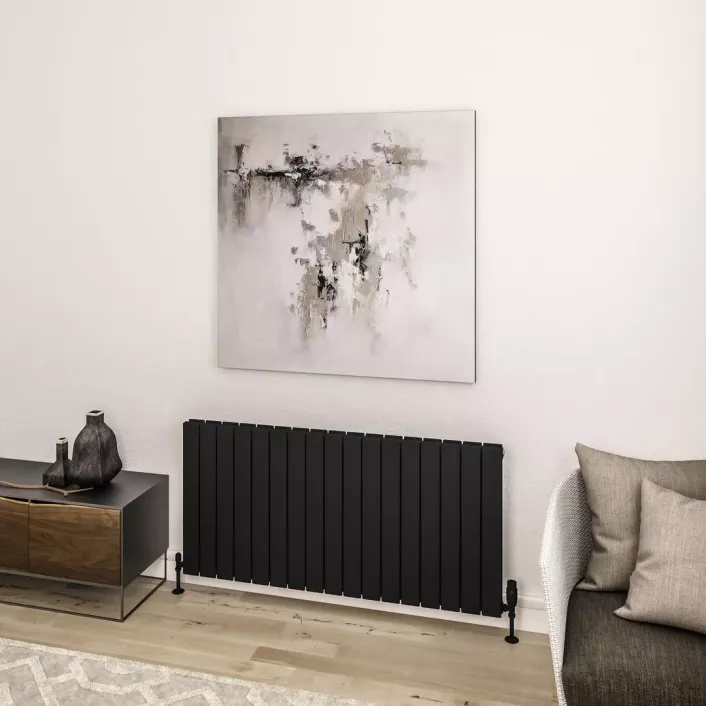 Eastbrook Addington II Radiator 600 x 1262 Type20 Matt Black