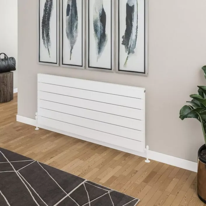 Eastbrook Berkeley 603 x 1400 Aluminium Radiator Matt White