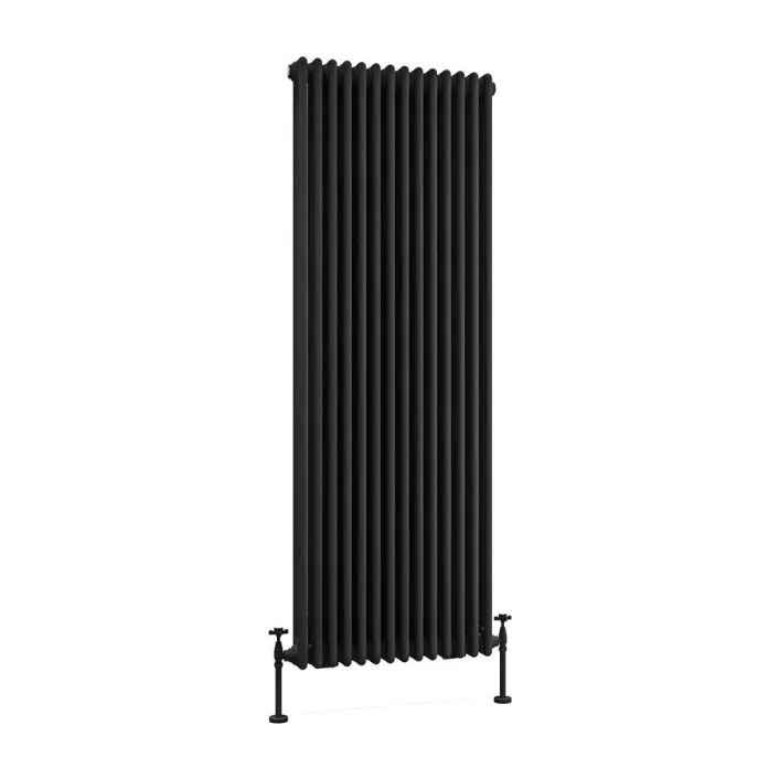Eastbrook Imperia 3 Column Radiator 1800 x 650mm Matt Black